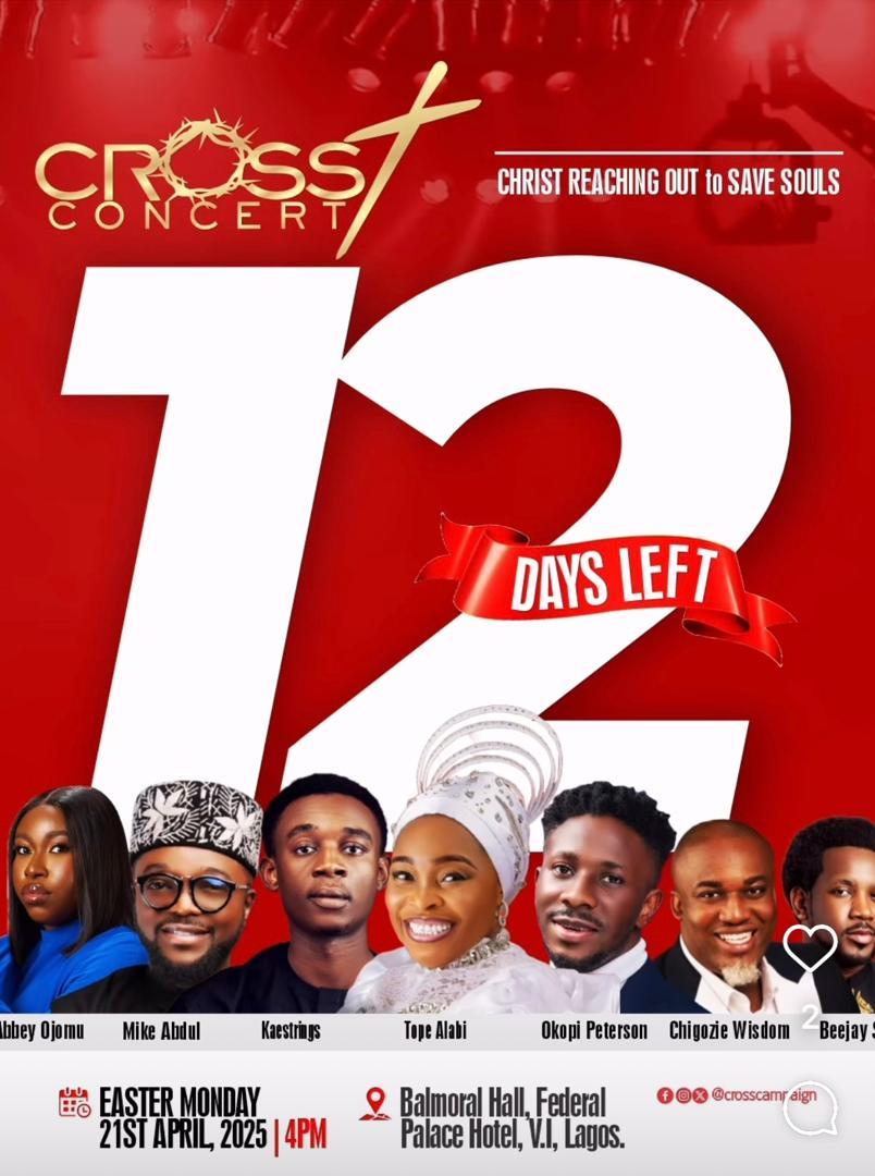 The Cross Concert's banner