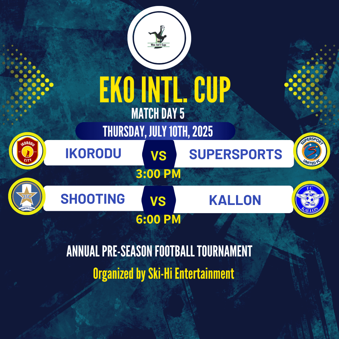 Ikorodu Vs. SuperSports | Shooting Vs. Kallon - Match Day 5 (EKO International Cup)'s extra image 2