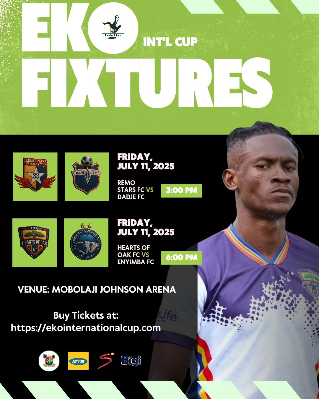 Remo Vs. Dadje | Hearts Vs. Enyimba - Match Day 6's banner