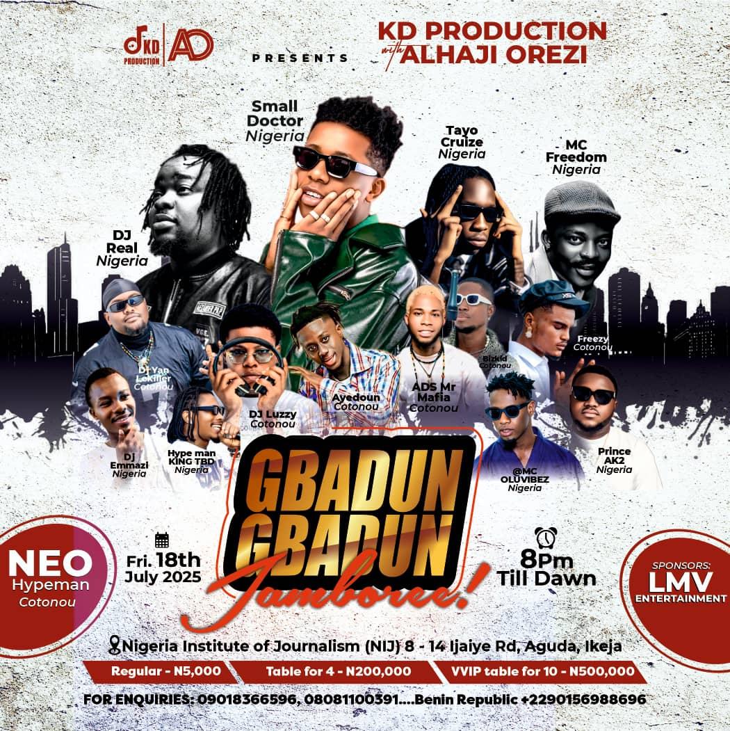 GBADUN GBADUN jamboree's banner