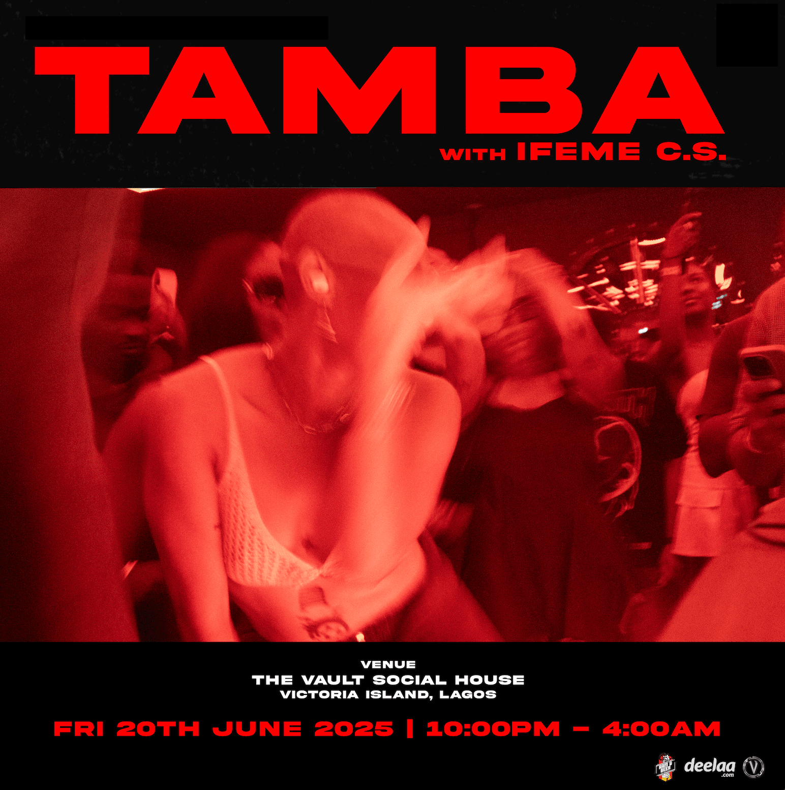 TAMBA with IFEME C.S.'s banner
