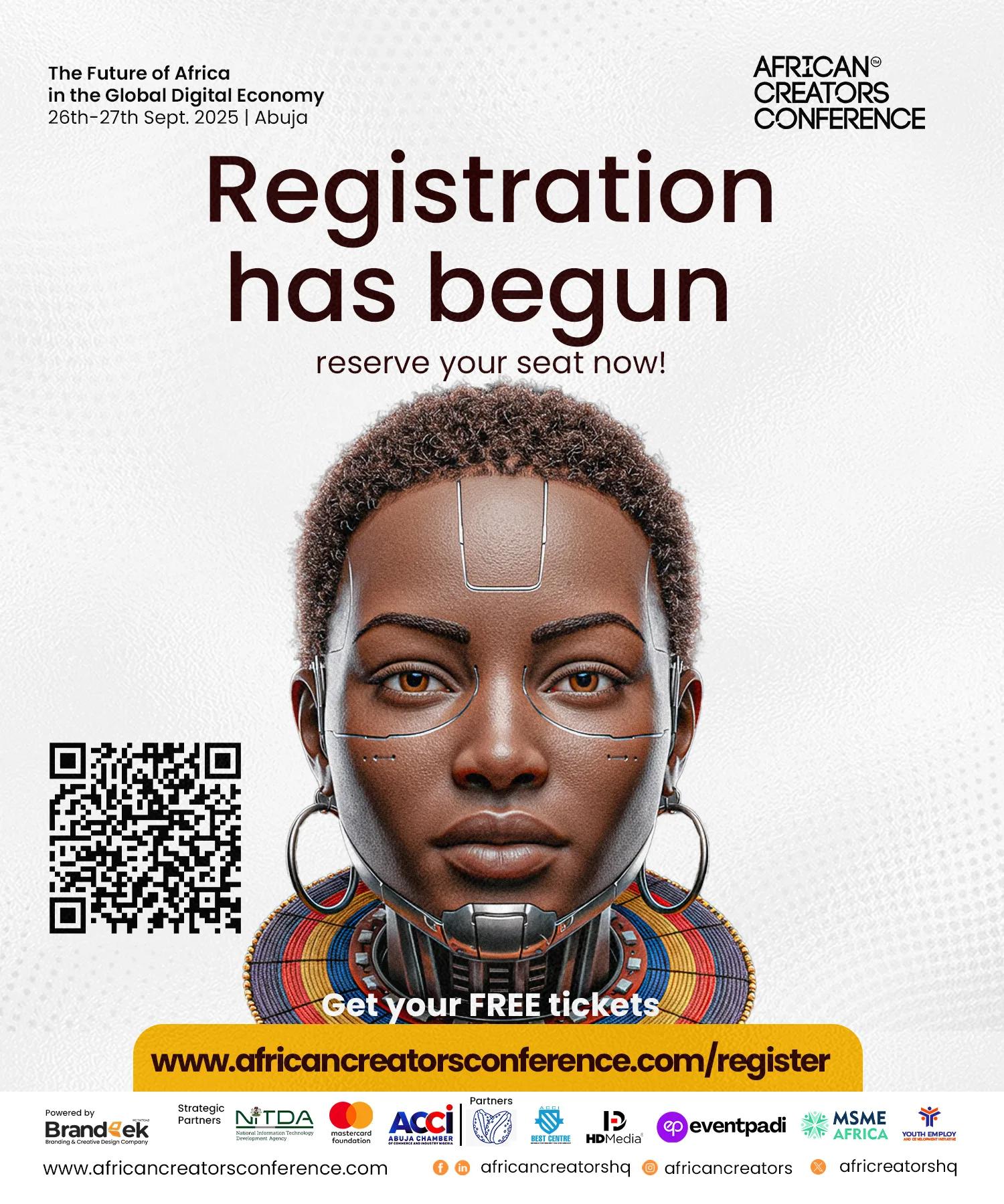 African Creators Conference 2025's banner