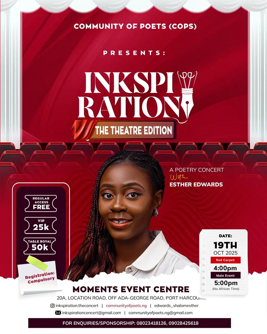 ACCESS TICKET FOR INKSPIRATION's poster