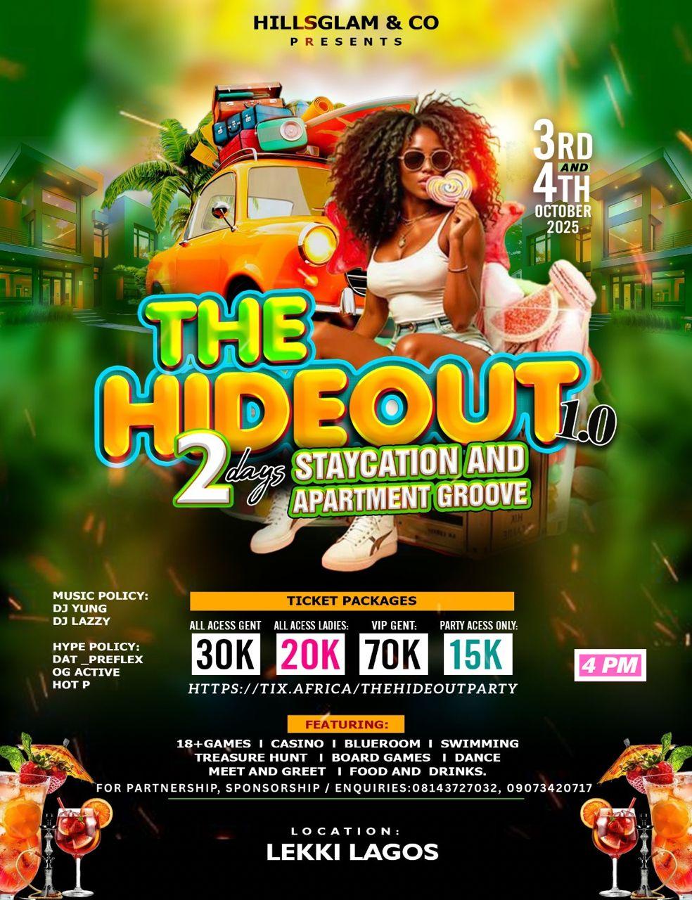 THE HIDEOUT 1.0's poster