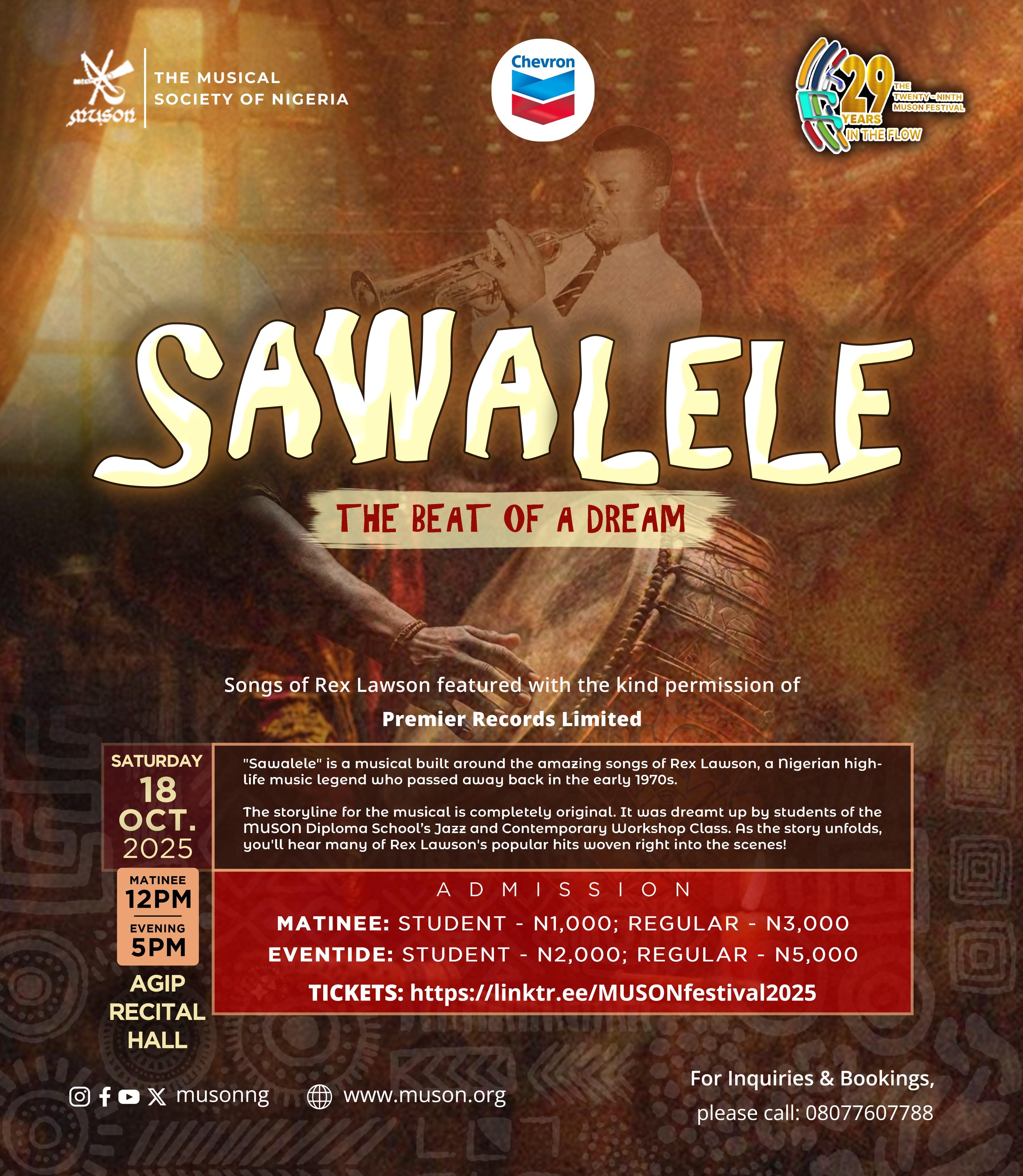 SAWALELE - The Beat of a Dream's banner