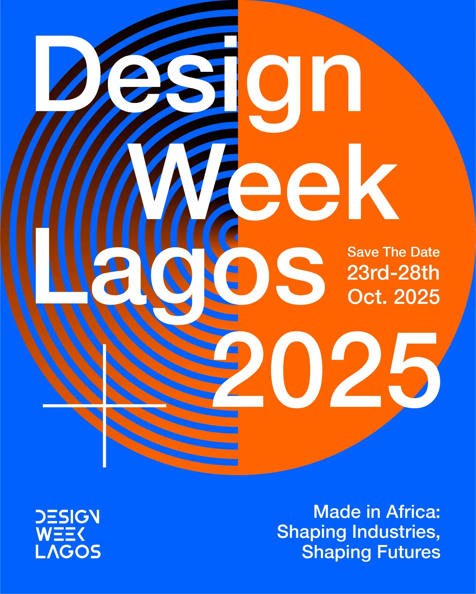 DESIGN WEEK LAGOS 2025's poster