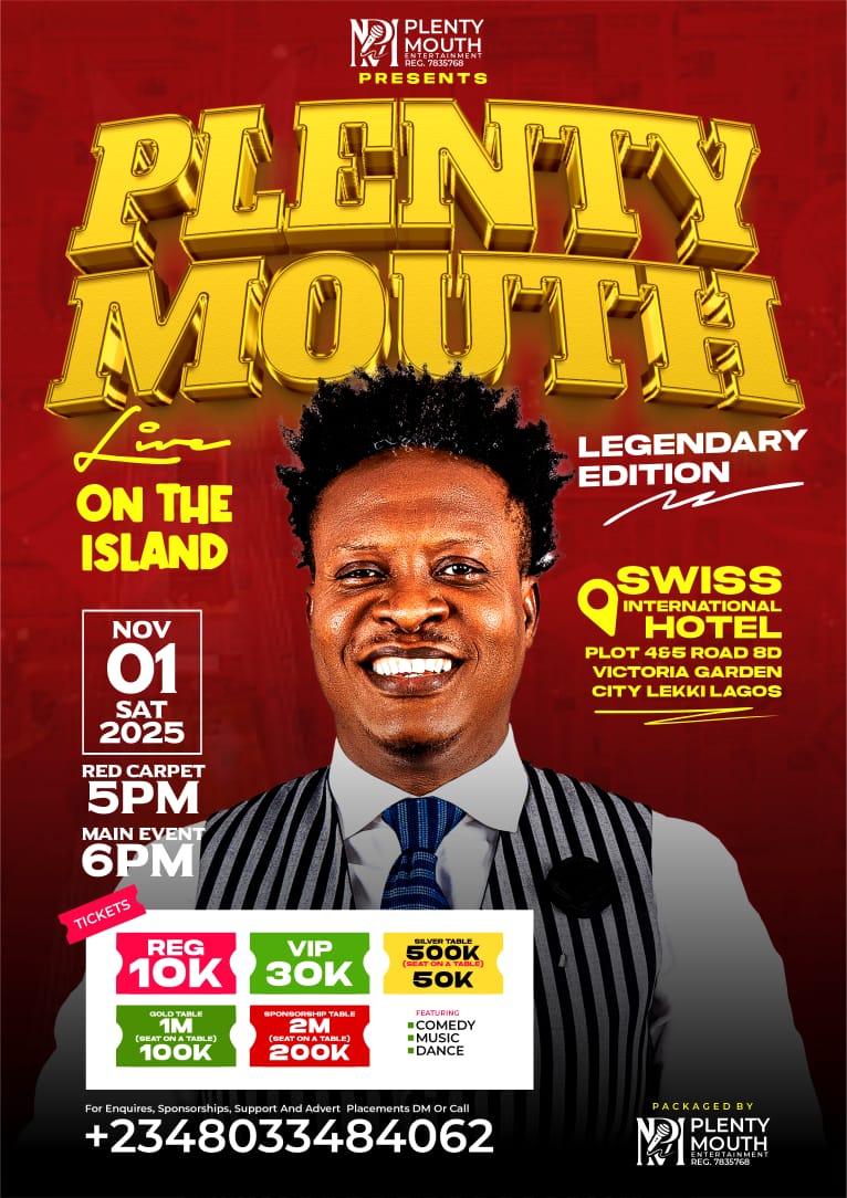 Plenty Mouth Live On The Island's banner