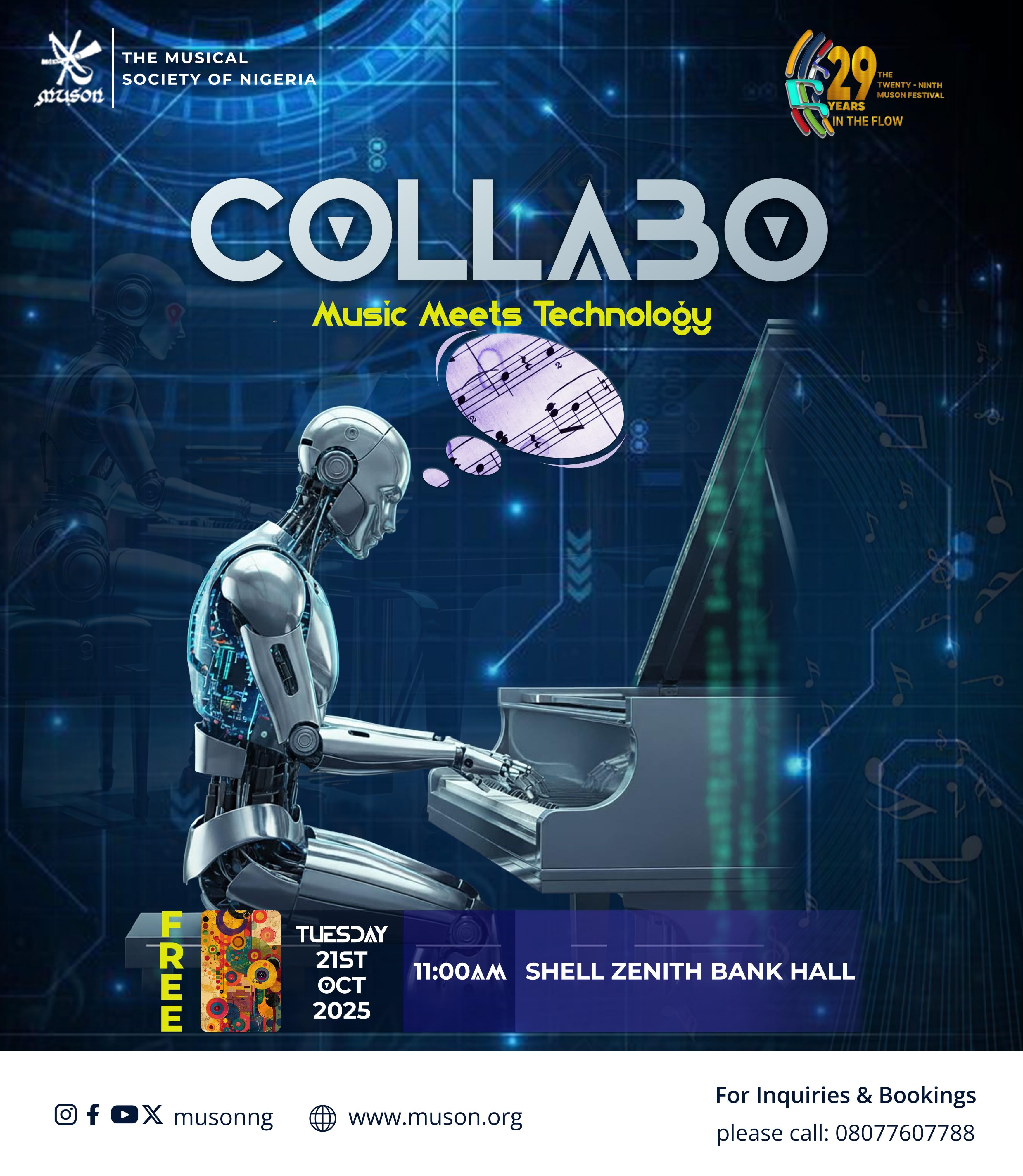 COLLABO - Music Meets Technology's banner