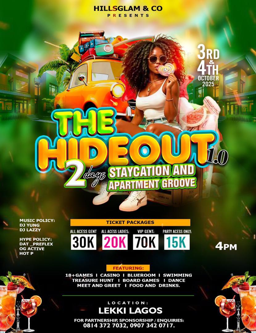 THE HIDEOUT 1.0's banner