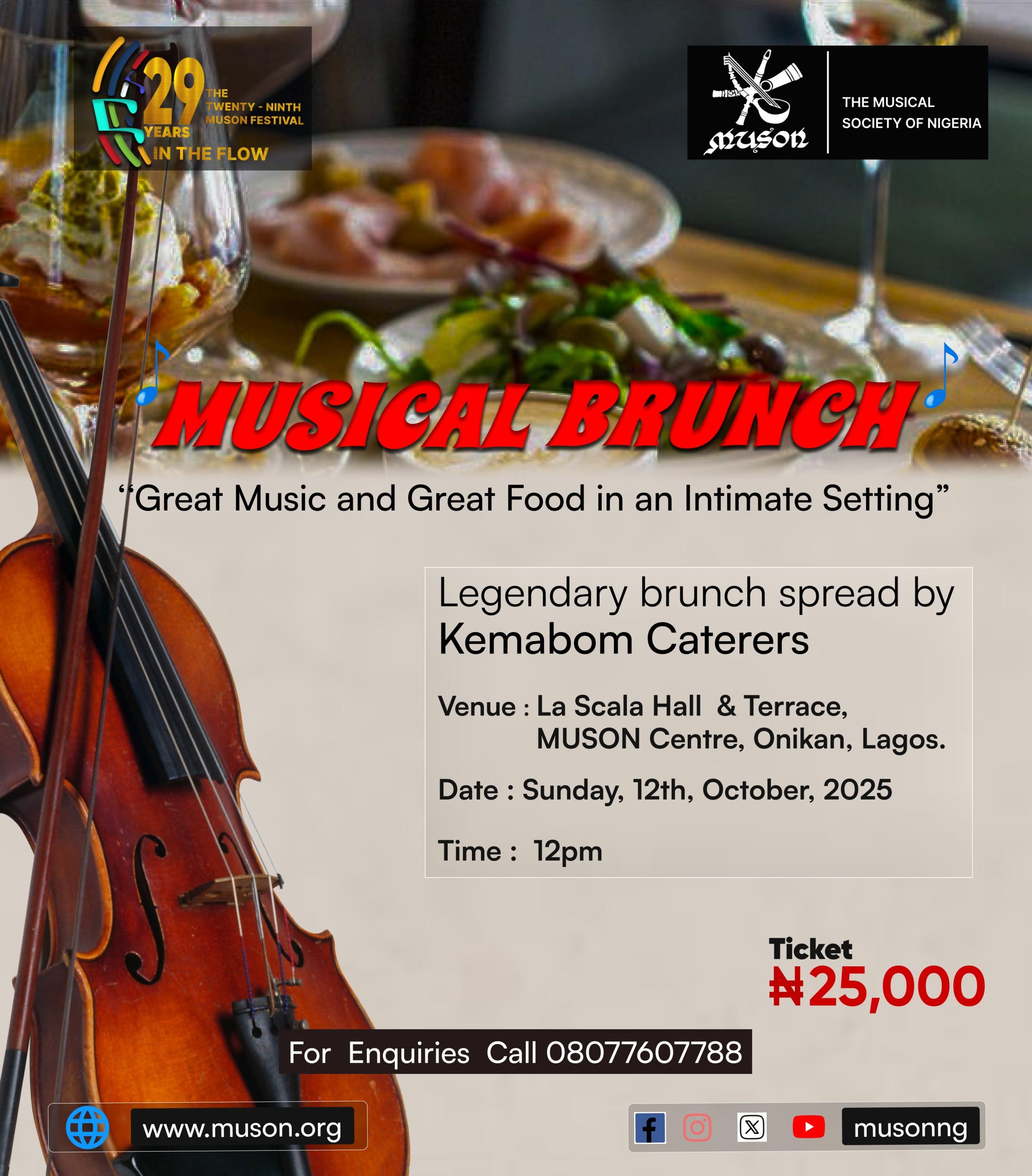 MUSICAL BRUNCH's banner