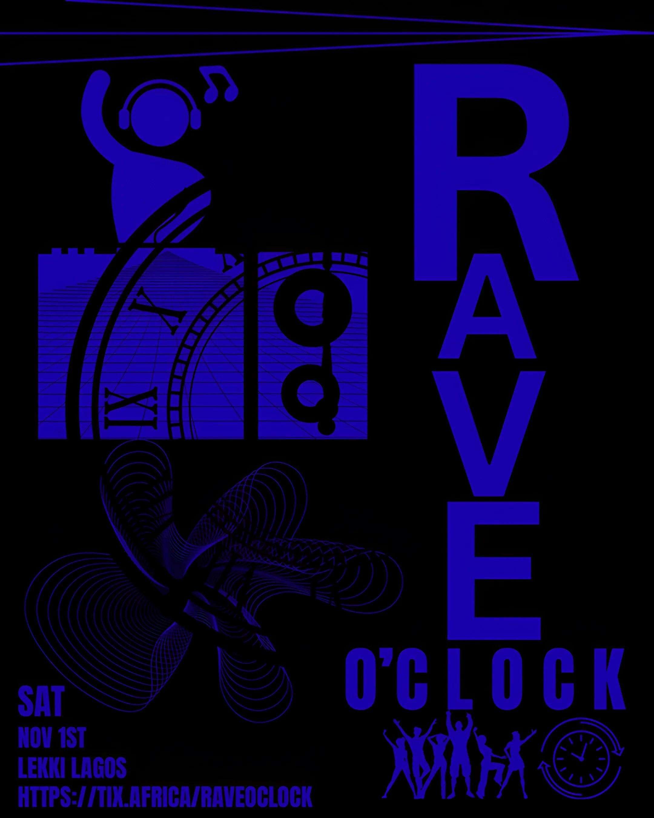 RAVEOCLOCK's poster