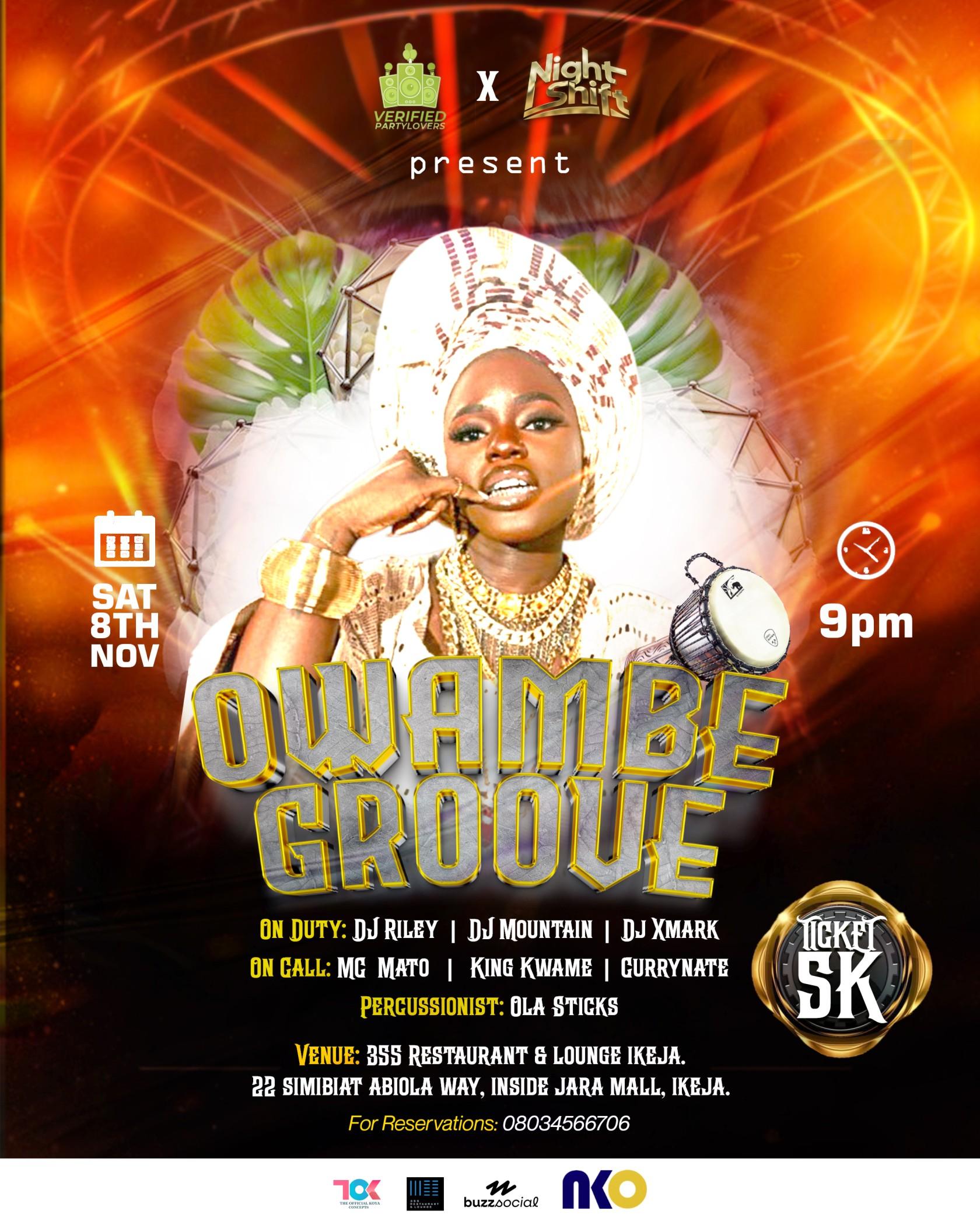 Owambe Groove's banner