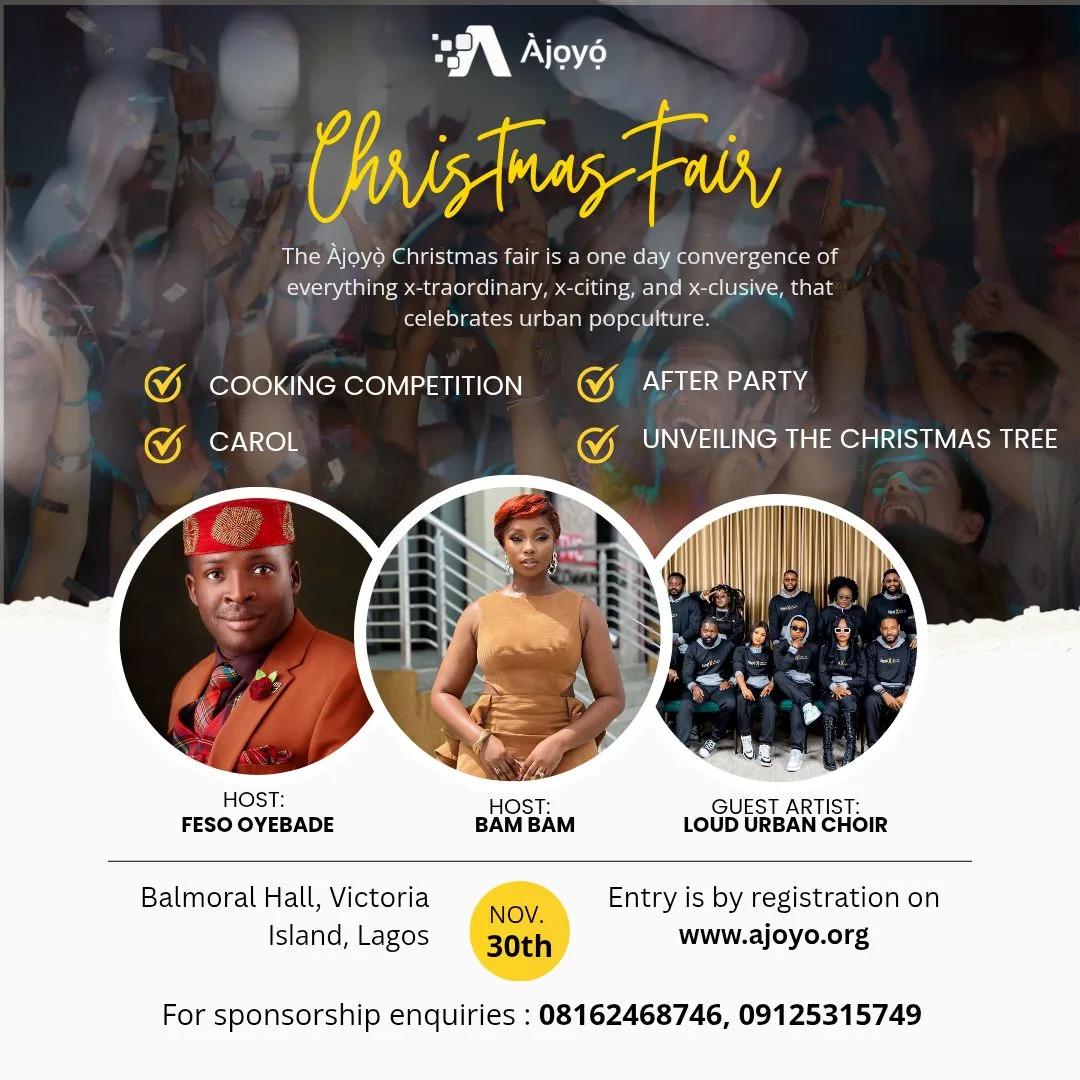 ÀJOYÓ Fun Fair 2025's poster