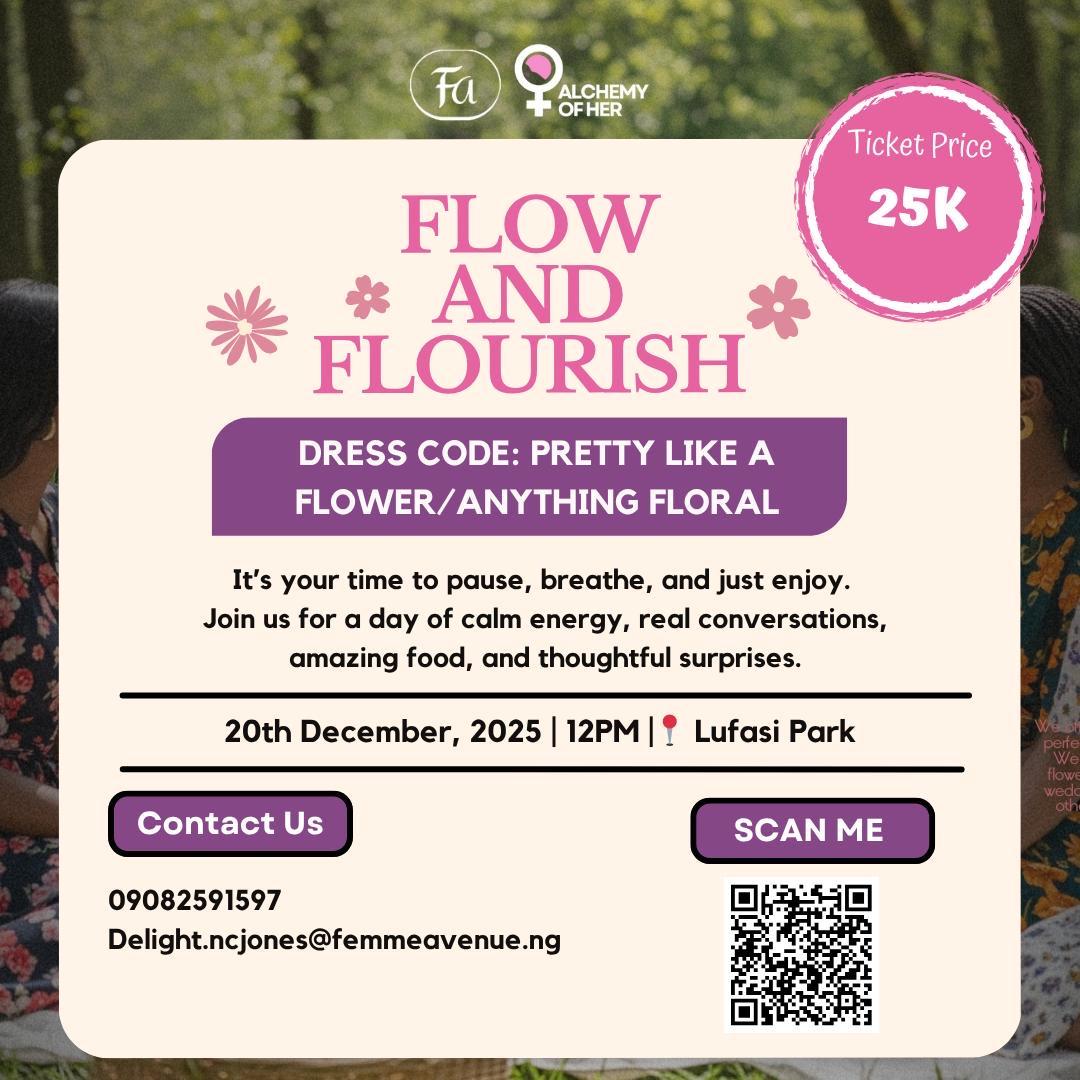 Flow & Flourish's poster